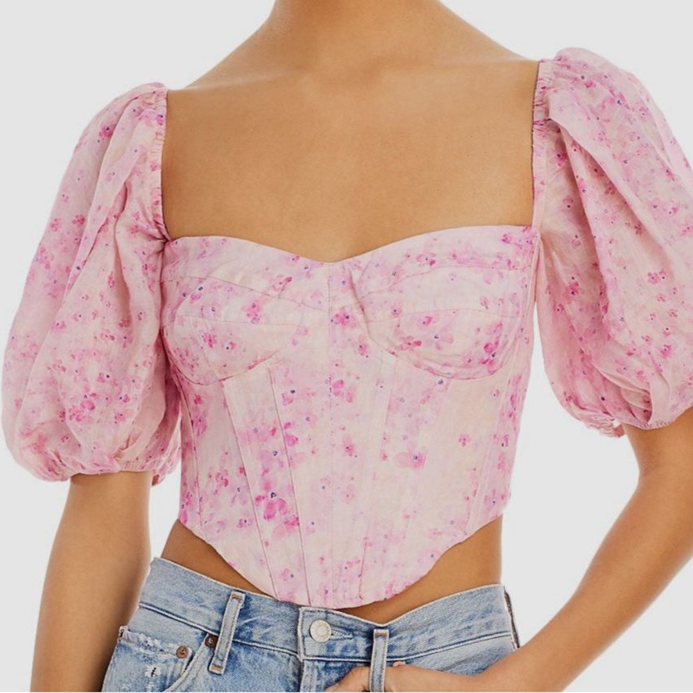 Bardot Kiah corset top
